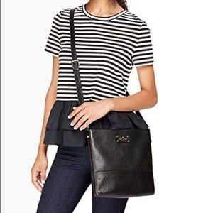 Kate Spade Black Leather Crossbody